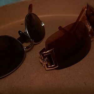 Stylish Black and Brown Sunglasses